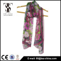 Hot Sell Silk Printed Scarf With Stock